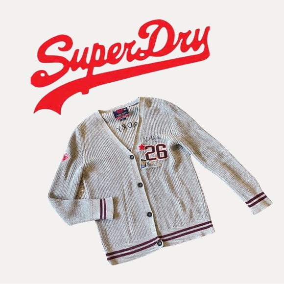 Superdry Sweaters - SuperDry University cardigan